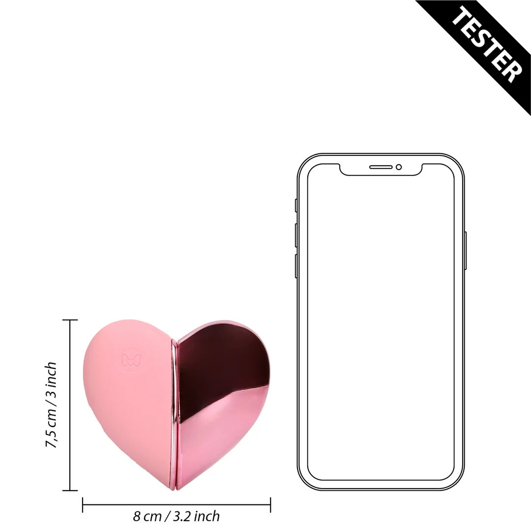 Vibrador para el clítoris con cabezal de golpeteo – Probador Loveline by Shots - Imagen 3