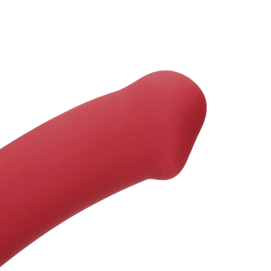 Consolador vibrador grande Loveline en rojo frambuesa - Imagen 6