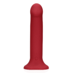 Consolador vibrador grande Loveline en rojo frambuesa - Imagen 3