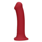 Consolador vibrador grande Loveline en rojo frambuesa - Imagen 4