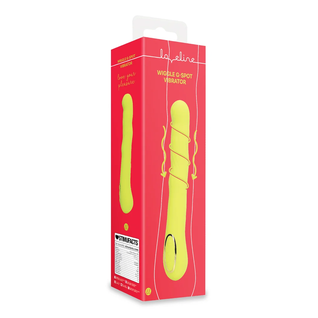 Vibrador para el punto G – movimientos oscilantes para una estimulación precisa – Lime Passion (Loveline by Shots) - Imagen 2