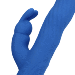 Vibrador rabbit – movimientos oscilantes para el clítoris y el punto G – Loveline Jetset azul Loveline by Shots - Imagen 7