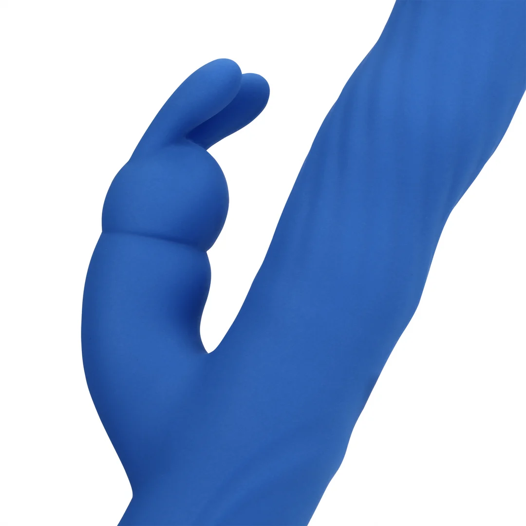 Vibrador rabbit – movimientos oscilantes para el clítoris y el punto G – Loveline Jetset azul Loveline by Shots - Imagen 7