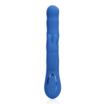 Vibrador rabbit – movimientos oscilantes para el clítoris y el punto G – Loveline Jetset azul Loveline by Shots - Imagen 4
