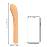 Vibrador para el punto G – movimientos de dedos con sensación de penetración – Loveline by Shots Perzik Fuzz (Tester) - Imagen 7