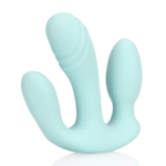 Loveline Vibrador tres en uno Breezy Blue - Imagen 3