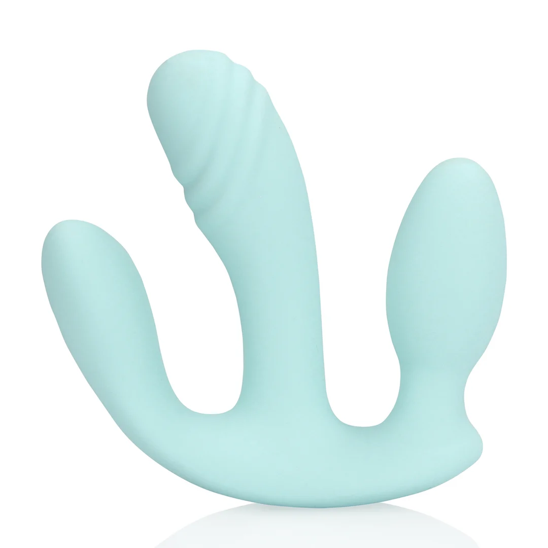 Loveline Vibrador tres en uno Breezy Blue - Imagen 5