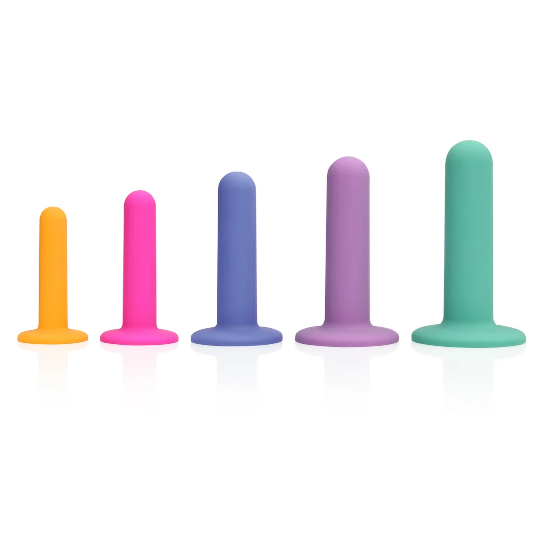 Set de dilatadores vaginales de silicona Loveline by Shots, multicolor - Imagen 3