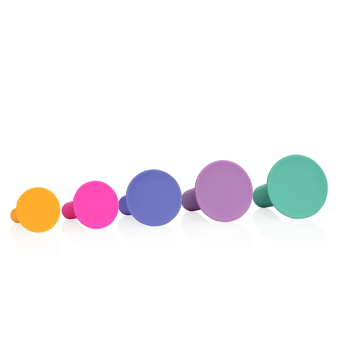 Set de dilatadores vaginales de silicona Loveline by Shots, multicolor - Imagen 4