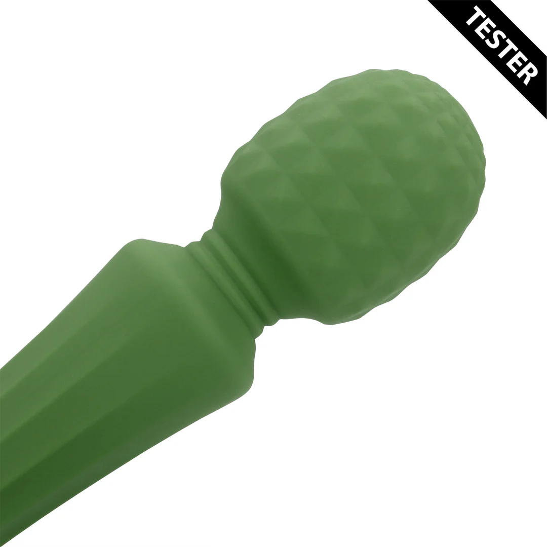 Vibrador tipo wand, potente masajeador con mango silencioso, Green Mumba (Loveline by Shots) - Imagen 3