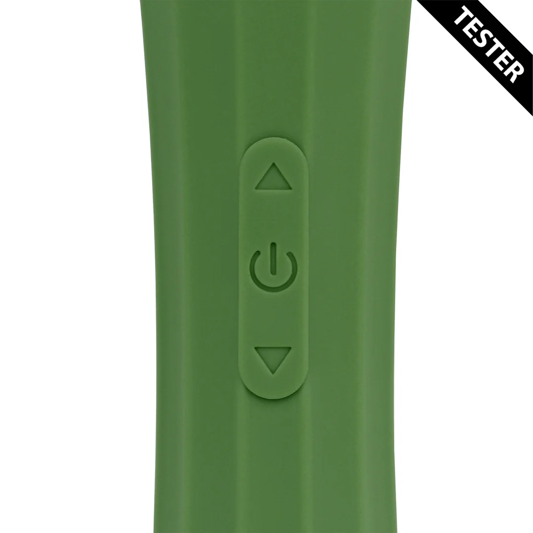 Vibrador tipo wand, potente masajeador con mango silencioso, Green Mumba (Loveline by Shots) - Imagen 4
