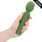 Vibrador tipo wand, potente masajeador con mango silencioso, Green Mumba (Loveline by Shots) - Imagen 6
