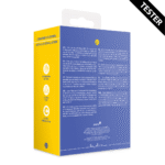 Anillo vibrador con estimulación del clítoris – Tamiya Azul - Tester