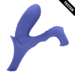 Anillo vibrador con estimulación del clítoris – Tamiya Azul - Tester - Imagen 3