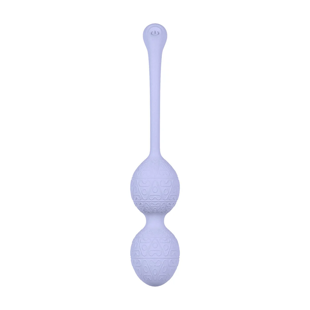 Vibrador anal con 10 modos: Vibrating Bead Kegel con mando a distancia, lavanda, probador - Imagen 7