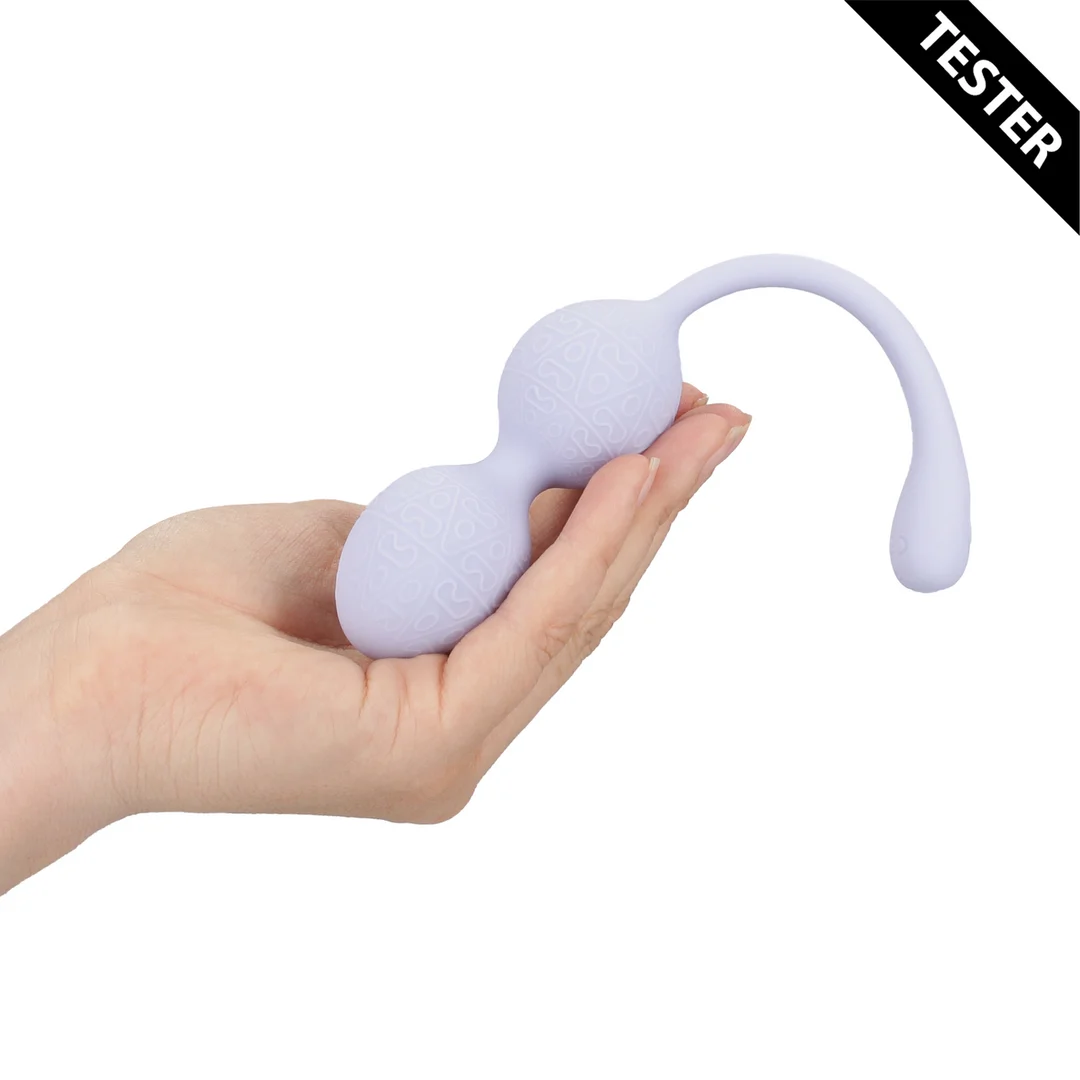 Vibrador anal con 10 modos: Vibrating Bead Kegel con mando a distancia, lavanda, probador - Imagen 2