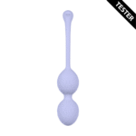 Vibrador anal con 10 modos: Vibrating Bead Kegel con mando a distancia, lavanda, probador