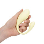 Vibrador para el punto G con mando a distancia y 10 modos, Loveline by Shots, amarillo - Imagen 10