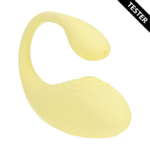 Vibrador para el punto G con mando a distancia y 10 modos, Loveline by Shots, amarillo
