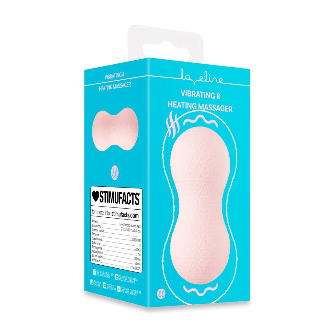 vibrador con función de calor Loveline by Shots, rosa Loveline by Shots - Imagen 5