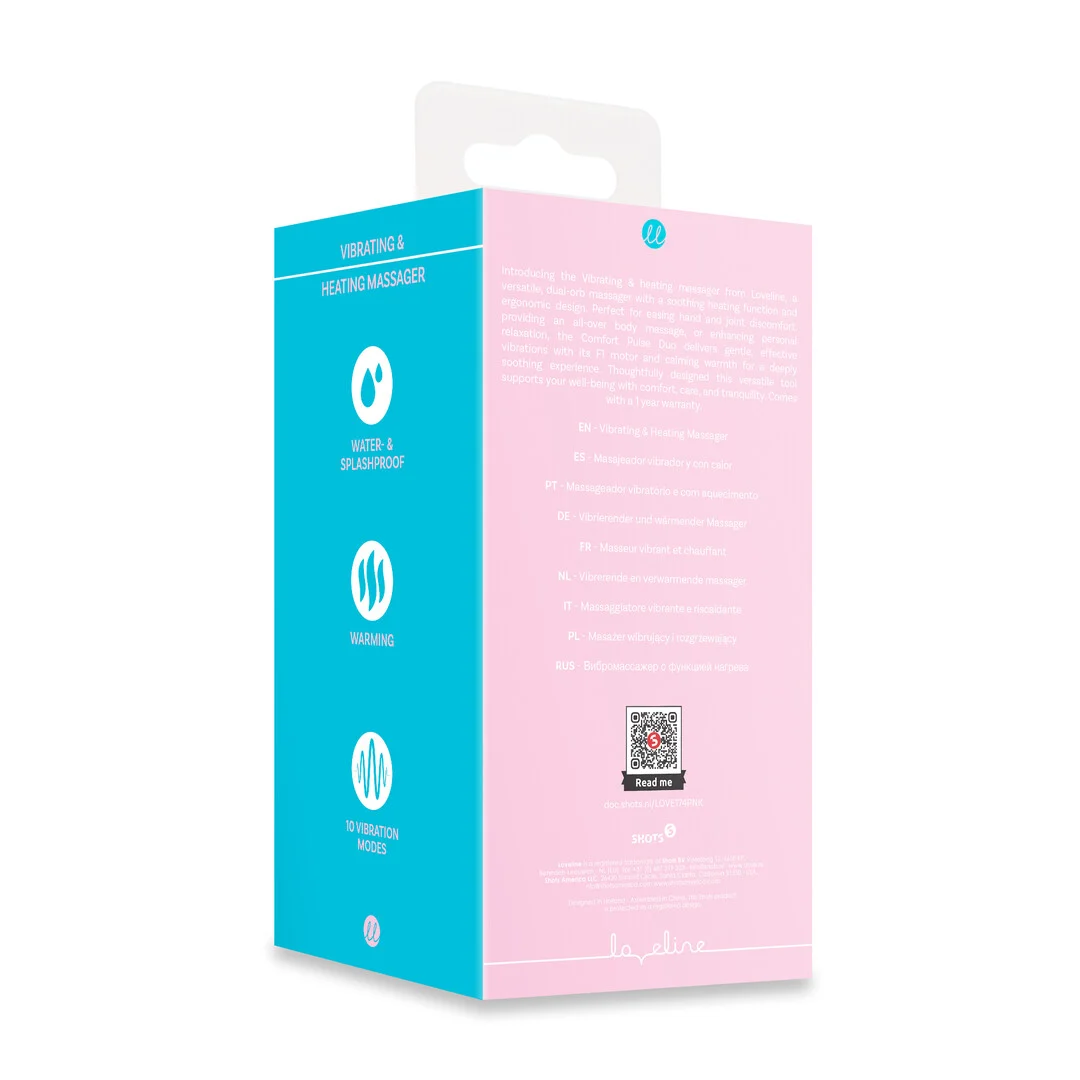 vibrador con función de calor Loveline by Shots, rosa Loveline by Shots - Imagen 6