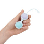 Set de Kegel vibratorio Loveline by Shots con 5 pesos intercambiables - Imagen 5