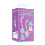 Set de Kegel vibratorio Loveline by Shots con 5 pesos intercambiables