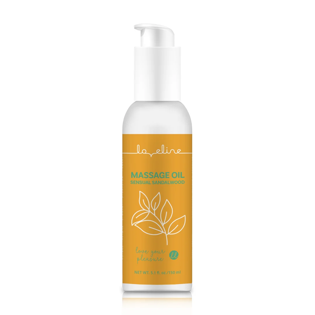 Aceite de masaje erótico con aroma sensual a sándalo, Loveline by Shots, probador de 150 ml - Imagen 5