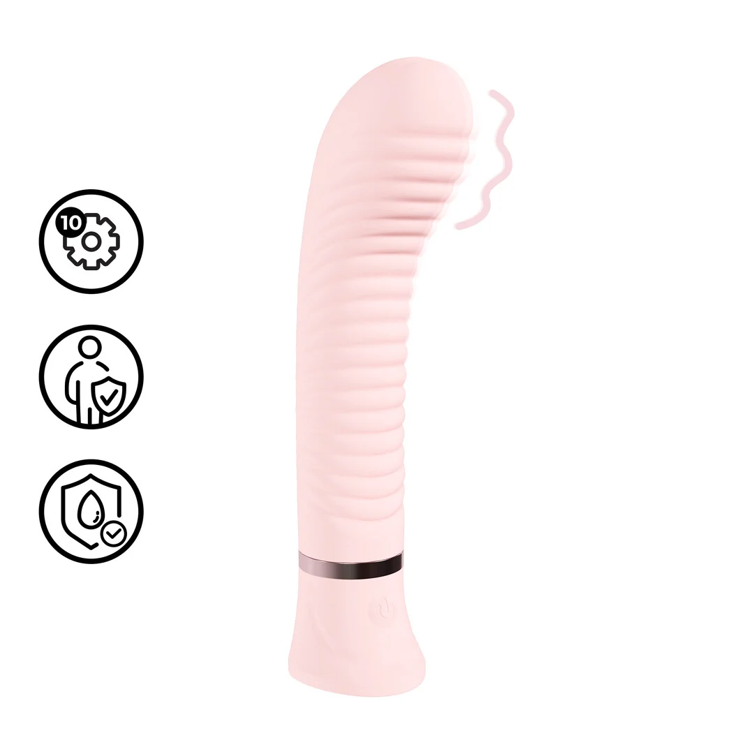 Vibrador de punto G, 10 modos y resistente al agua, Loveline Paris Collection rosa Loveline by Shots - Imagen 6