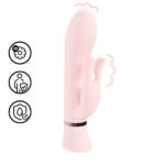 vibrador rabbit, doble motor y 10 modos, Loveline Tendre rosa, Loveline by Shots - Imagen 6