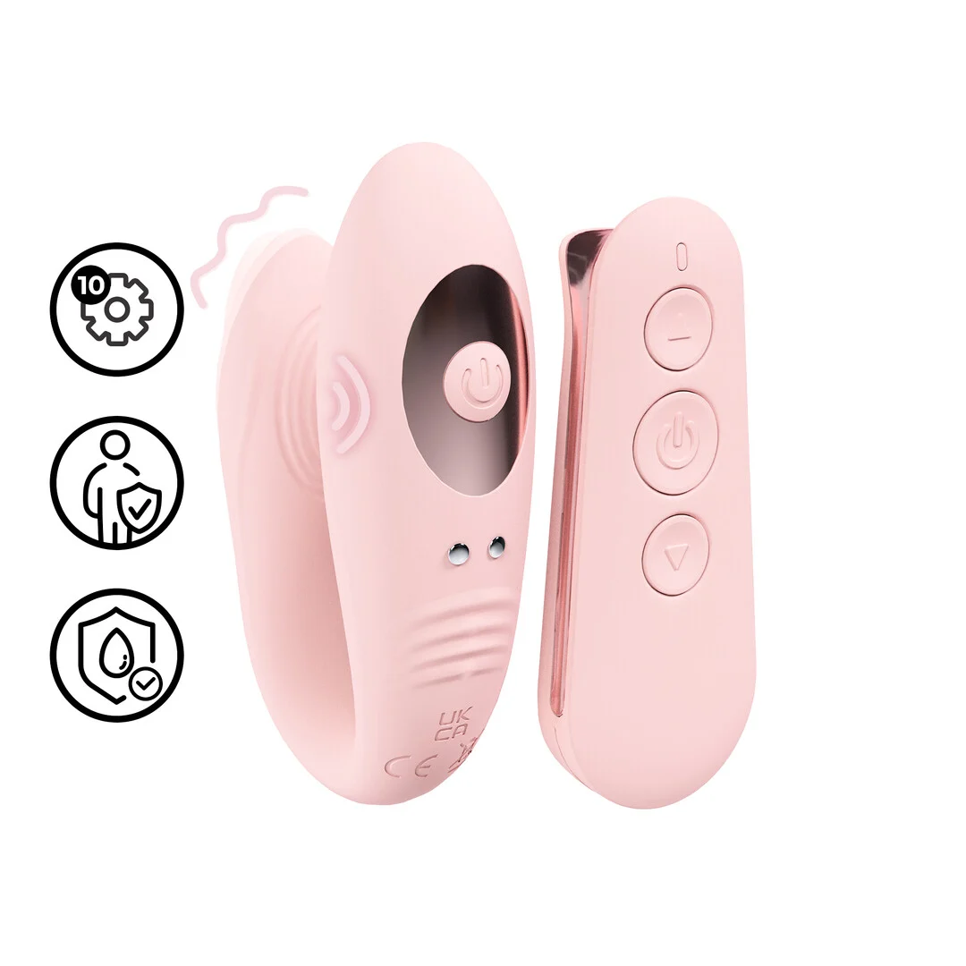 Vibrador doble con mando a distancia – Charme Loveline by Shots - Imagen 7