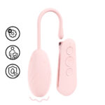 Huevo vibrador, 10 modos, rosa Loveline by Shots - Imagen 7