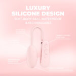 Huevo vibrador, 10 modos, rosa Loveline by Shots - Imagen 6