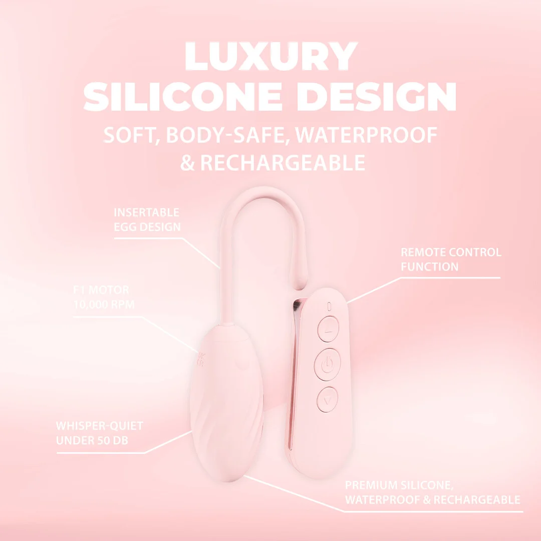 Huevo vibrador, 10 modos, rosa Loveline by Shots - Imagen 6