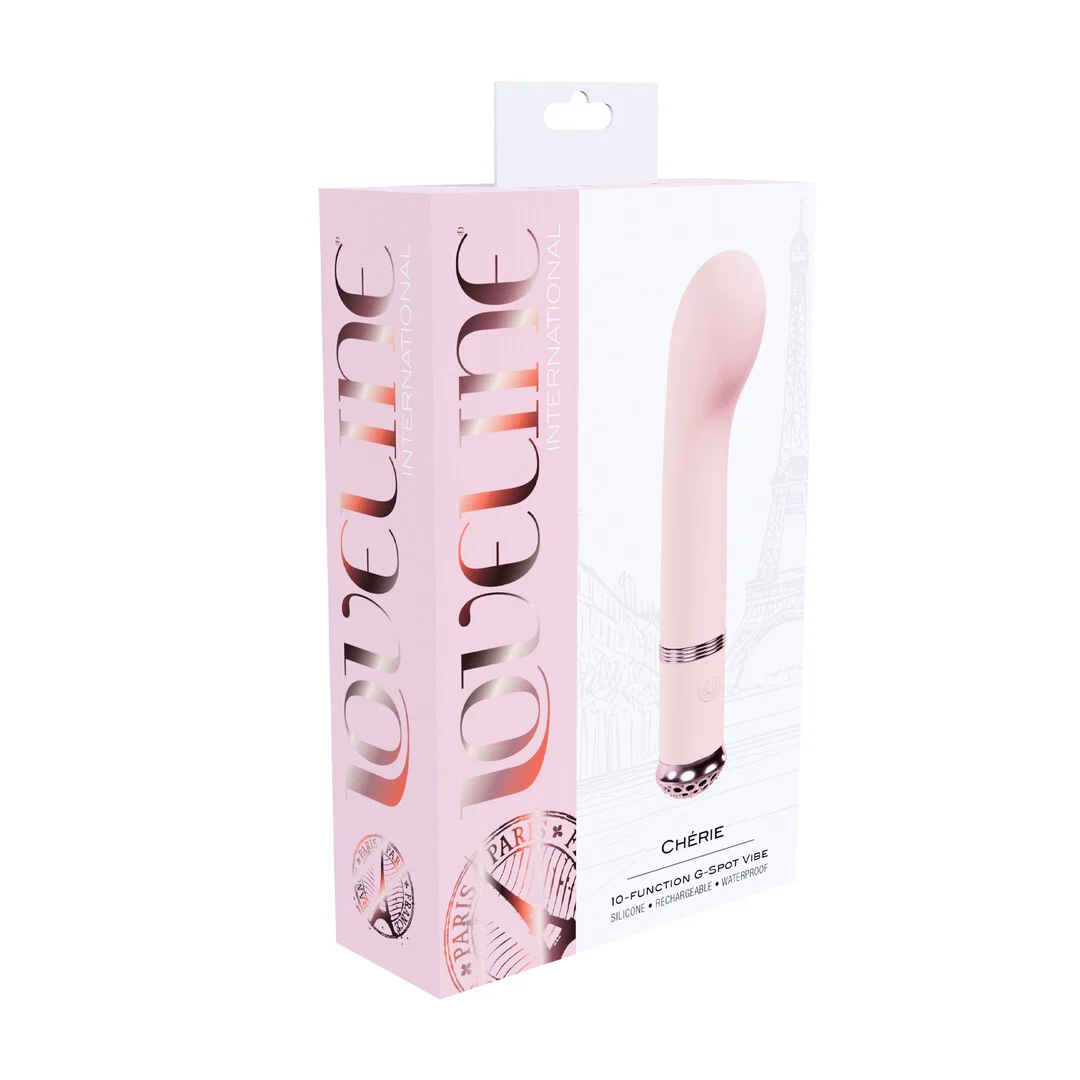 Vibrador de punto G, 10 modos, Loveline Chérie rosa Loveline by Shots - Imagen 2