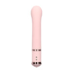 vibrador rabbit – resistente al agua y de silicona segura para el cuerpo – Loveline Belle rosa Loveline by Shots - Imagen 3