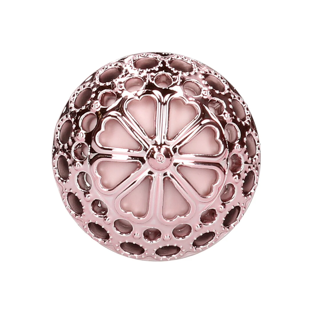 vibrador rabbit – resistente al agua y de silicona segura para el cuerpo – Loveline Belle rosa Loveline by Shots - Imagen 4