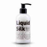 Lubricante de base acuosa – lubricante prémium con un toque de silicona – sin perfume ni sabor – 250 ml – Liquid Silk