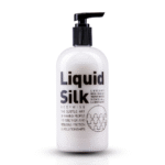 Lubricante de base acuosa – lubricante prémium con un toque de silicona – sin perfume ni sabor – 250 ml – Liquid Silk - Imagen 3