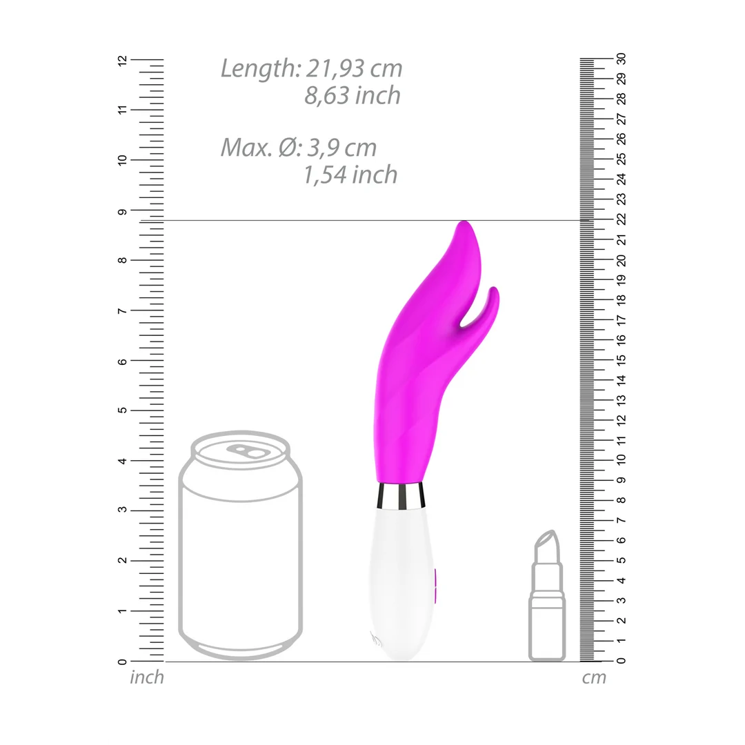 Vibrador Luminous by Shots Athos con estimulación del clítoris - Imagen 6
