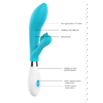 Vibrador rabbit – 10 modos – Luminous by Shots - Imagen 11