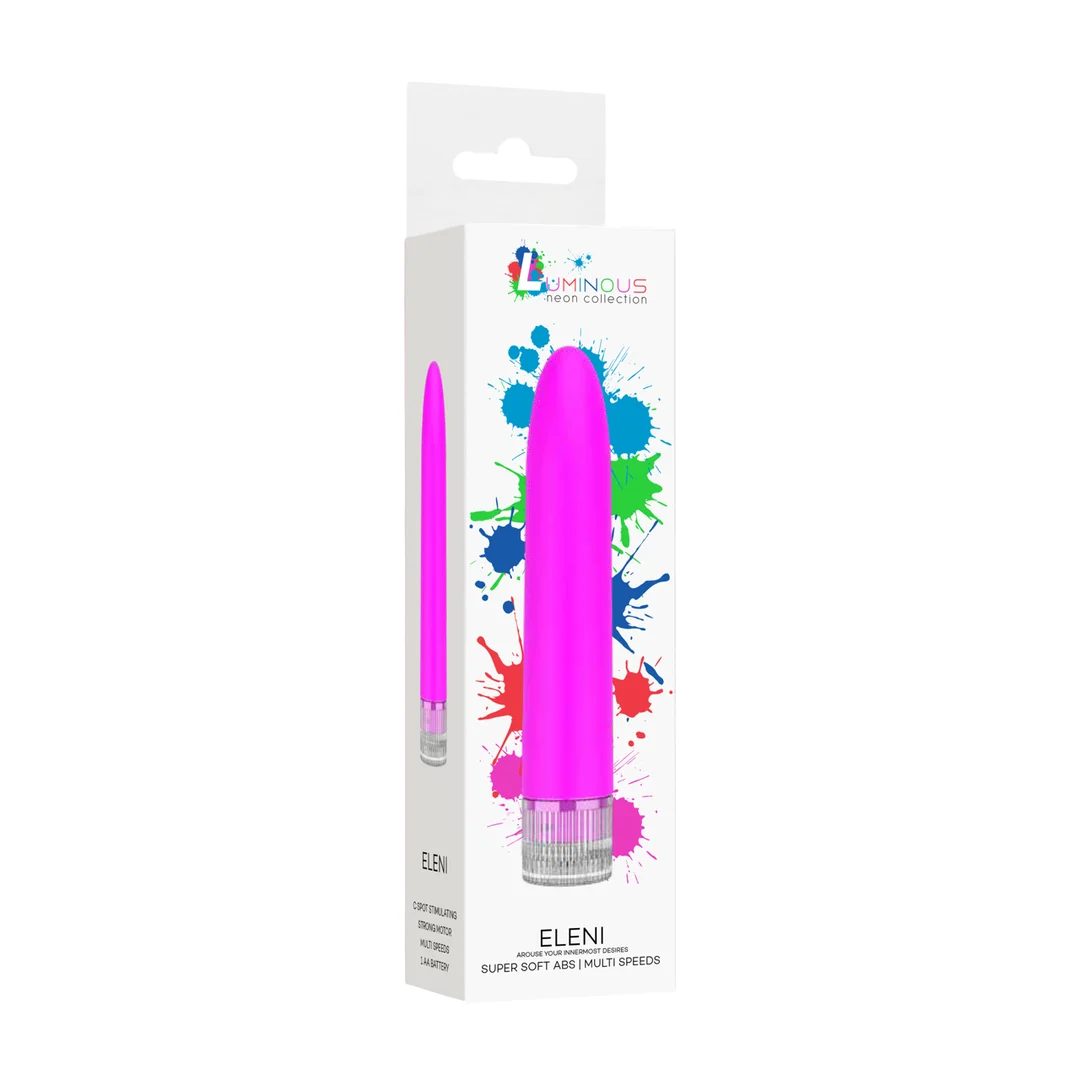 Vibrador tipo bala luminoso con 10 velocidades, Eleni (Luminous by Shots) - Imagen 1
