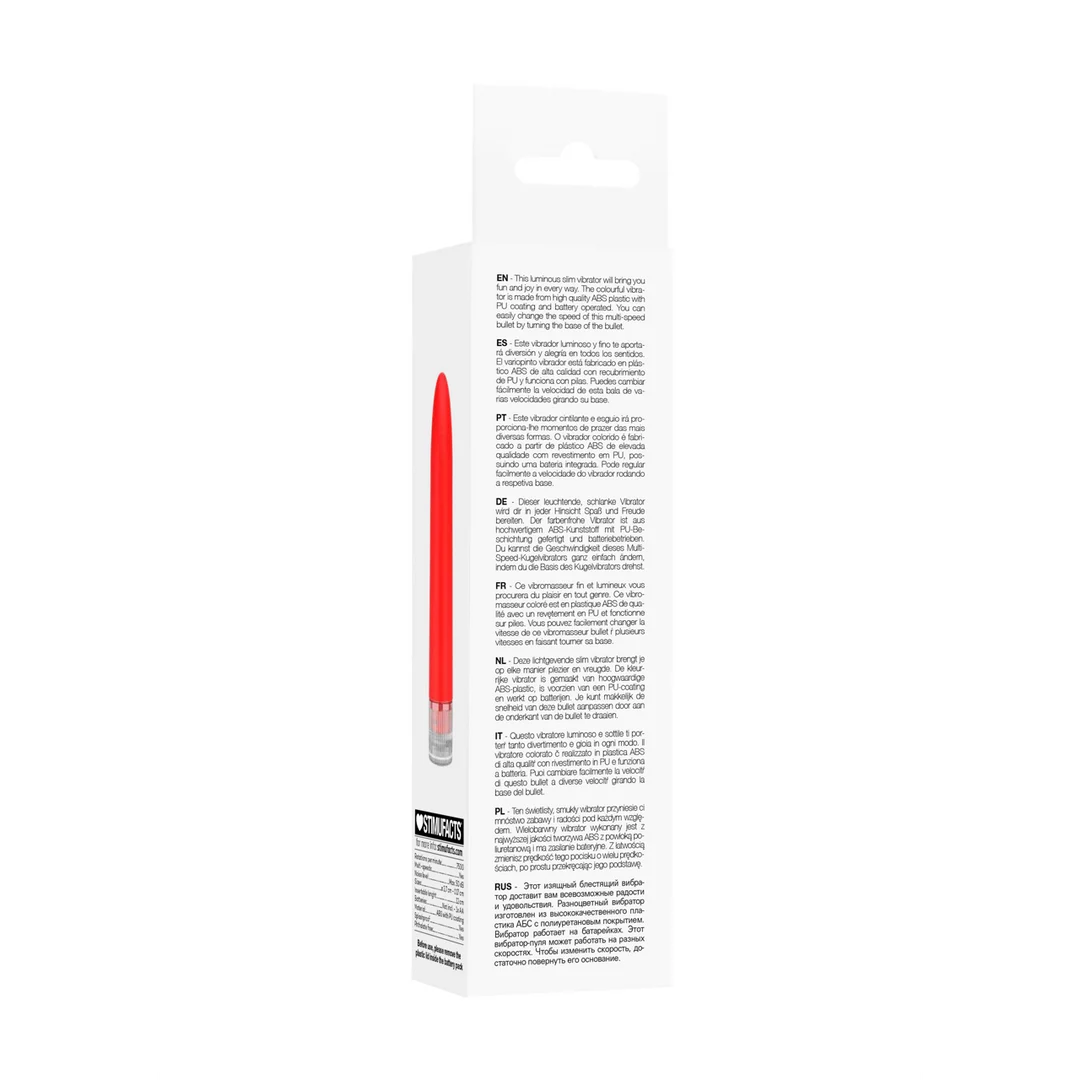 Vibrador tipo bala luminoso con 10 velocidades, Eleni (Luminous by Shots) - Imagen 2