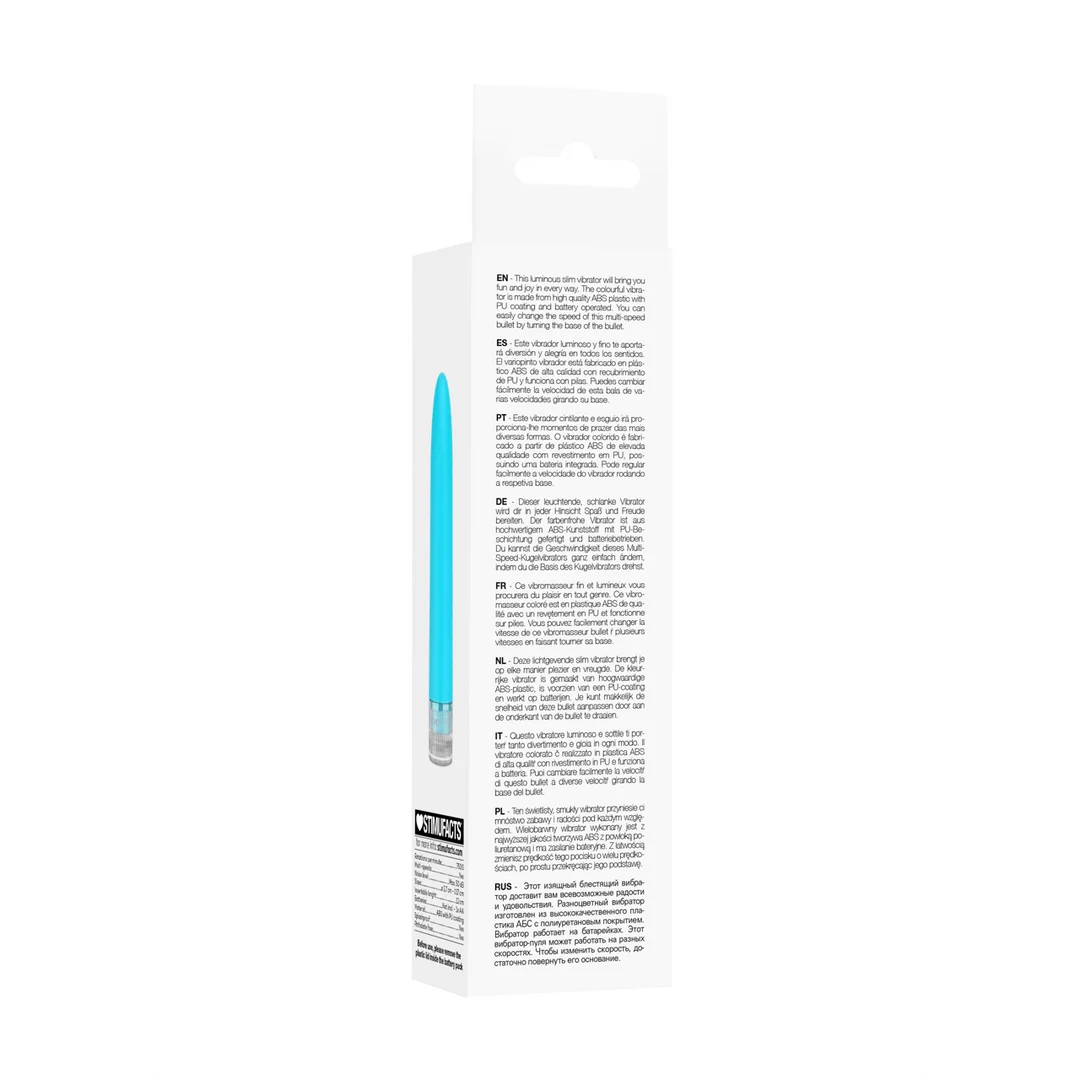 Vibrador tipo bala luminoso con 10 velocidades, Eleni (Luminous by Shots) - Imagen 13