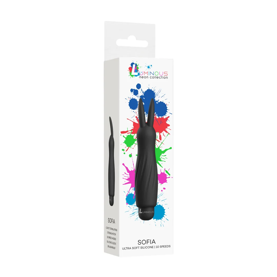 Vibrador tipo bala con 10 modos – Sofia Luminous by Shots - Imagen 1
