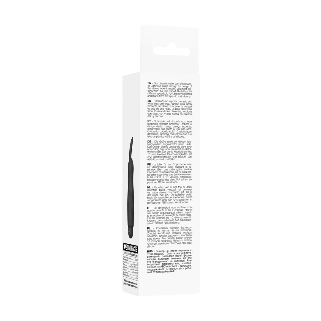 Vibrador tipo bala con 10 modos – Sofia Luminous by Shots - Imagen 2