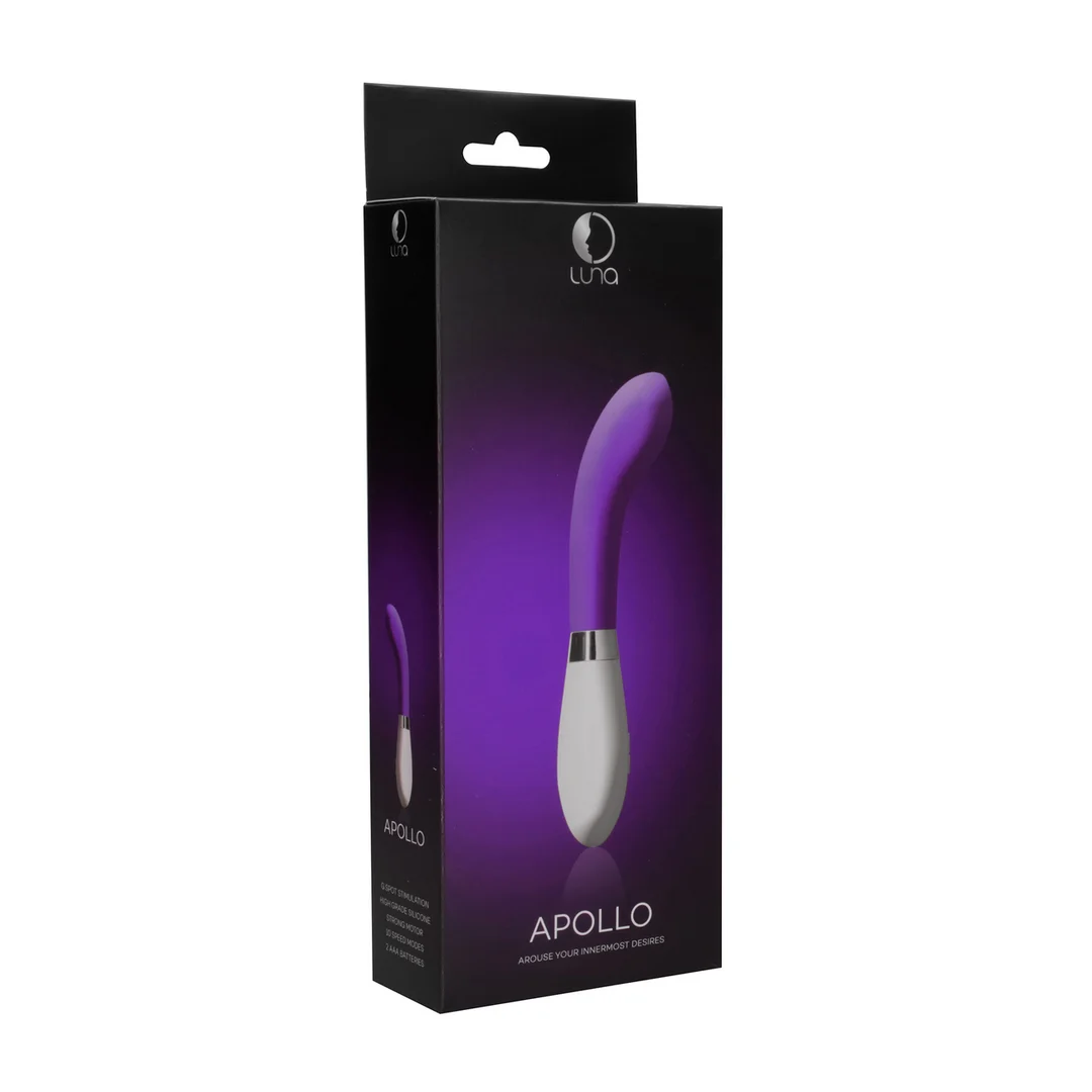 Luna by Shots Apollo vibrador de punto G morado - Imagen 1