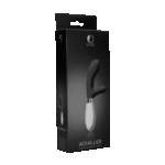 Estimulador de clítoris y vibrador Luna Achilles, negro