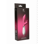 Estimulador de clítoris y vibrador Luna Adonis, rosa
