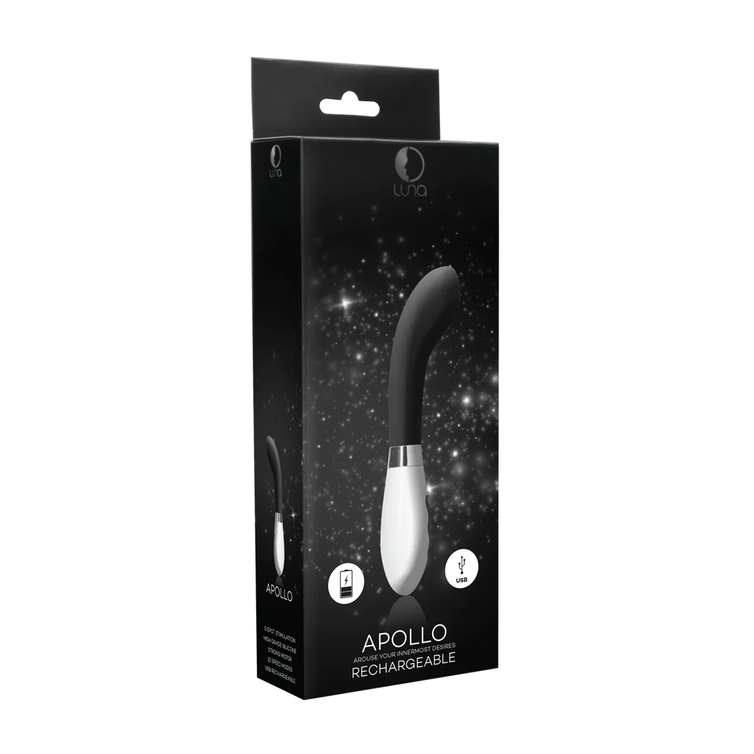 Vibrador recargable Apollo de Luna by Shots - Imagen 1
